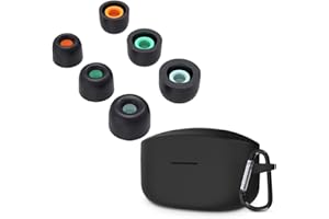 TENNMAK Wymienne końcówki douszne z pianki z pamięcią do Sony WF-1000XM4 WF-SP900 WF-XB700 WI-1000X końcówki do uszu (końcówki 1000 x M4 SML z etui)