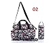 Fashion Stylish 3pcs Baby Nappy Changing Bags Set Diaper Bag Thermal Holder 6 Designs 9004 (06-Blue Mosaic)