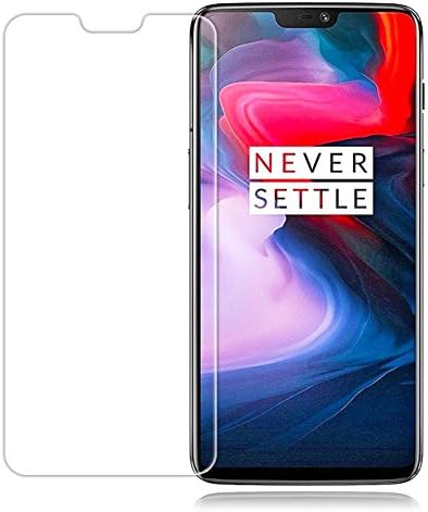 SS Tech Screen Protector for OnePlus 6 [3D Touch] [HD Ultra Clear] [Case Friendly] Tempered Glass Screen Protector