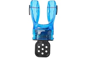 EAWFGTUW Scuba Diving Mouthpiece, Moldable Bite Piece for Snorkel Regulator, Anti Aging Silicone (Bule)