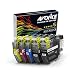 Produktbild Avonce 5 Pack Hohe Kapazität Tintenpatronen für Brother LC3211 LC3211bk LC-3211 Universal LC3213 LC3213bk für Brother DCP-J772DW, DCP-J774DW, MFC-J890DW, MFC-J895DW