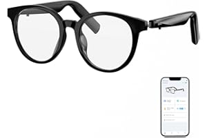 GetD AI Glasses for Men & Women, Smart Glasses Powered by ChatGPT with 145-Language Translation, Bluetooth 5.4 Glasses,Blue Light Filtering,11H Music Play for Driving, Travel, Business Daily Use