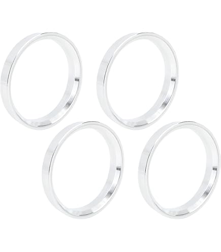 Bagues De Centrage De Moyeu 67,1 Mm à 75,1 Mm - Lot De 4 En Alliage D'aluminium Pour Adaptation Jantes
