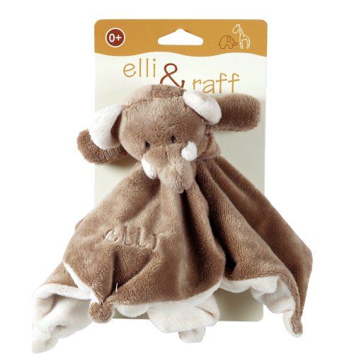 Elli & Raff Elephant Soft Plush Baby Comfort Blanket 0+