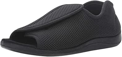 Pieds Enflé Gonflée Chaussons Elargissement,Pieds Gonflés, Chaussures Diabétiques Lâches, Chaussures De Déformation Réglables Pour Les Personnes