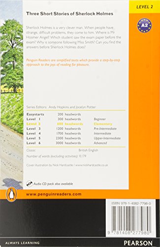 PLPR2:3 Short Stories of Sherlock Holmes Book & MP3 Pack.