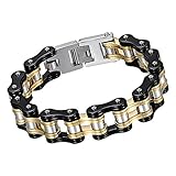 Buen regalo: Este brillante acero inoxidable pulsera para hombre es un buen día de San Valentín, Navidad, regalo de cumpleaños para hombre: amigo, padre, hijo. hombre se puede llevar cualquier ocasión o simplemente sobre el día a día.
