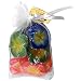 Produktbild 10 farbige Schwimmkerzen "Blüte" im Dekobeutel, Ø 55 mm