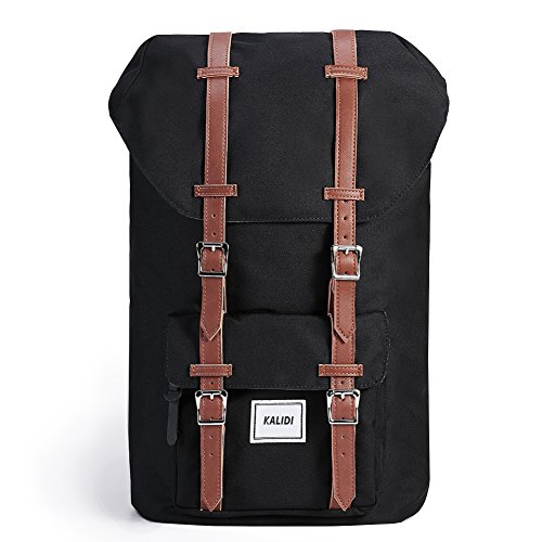 KALIDI 17 Zoll Laptop Rucksack Backpack Schulrucksack für bis zu 15.6 zoll Laptop Notebook Computer Arbeit Campus Studenten Outdoor Reisen Wandern mit Großer Kapazität