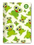 Image de Collegetimer Frogs 2014/2015 - Schülerkalender A5 - Day By Day - 352 Seiten