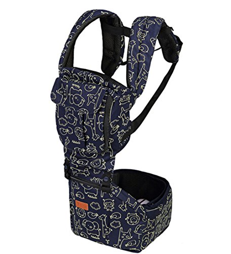 Scheppend Multifunctional Breathable Cotton Front and Back Baby Toddlers Carriers