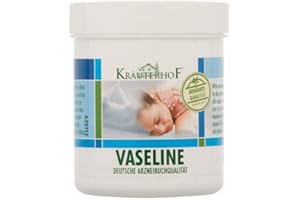 KRÄUTERHOF Vaseline - La vaseline blanche 100ml KRAUTERHOF Sans conservateurs ni parfum.