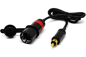 Cliff Top Adattatore da DIN a presa accendisigari con funzione di blocco solido - Impedire la caduta della spina