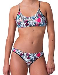 Bañador Bikini Mujer R & R Fenice Jaked, blanco, 46