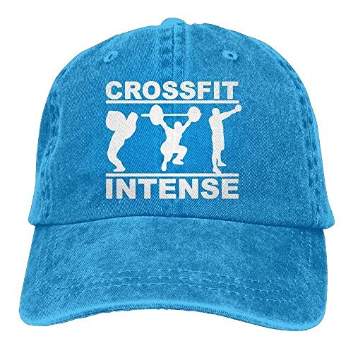 Jiekeio Funny Baseball Caps Hats Crossfit Intense Fitness
