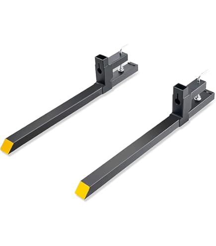 Forche Per Pallet VEVOR 2440mm - Capacità 1815 Tonnellate, Acciaio Per Trattori E Minipale - Foto 3