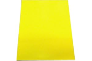 MAGNET EXPERT MagFlex® A4 Flexible Magnetic Sheet - Matt Yellow (1 Sheet)