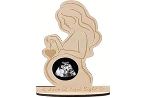 IOURVYA Incinta cornice in legno immagine ad ultrasuoni bambino, donne, madre essere idee regalo per future mamme baby shower