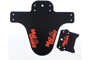Mudgurds Set Mountain Bike, MGIA Tech. Fender Set, Adjustable Mountain Road Bicycle Mudguard MTB Mud Guard Front and Rear Compatible Cycling Front and Rear Fenders Fits,ORG