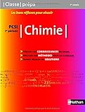 Image de Chimie PCSI - 1ère année / 1ère Période
