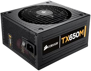 Corsair TX650M Enthusiast Series TX 650W ATX/EPS Modular 80 PLUS Bronze PSU