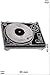 Produktbild Patch - Plattenspieler - schwarz - DJ - LP - turntable - Oldschool - Musicpatch - Rock - Vest - Patches - Aufnäher Embleme Bügelbild Aufbügler