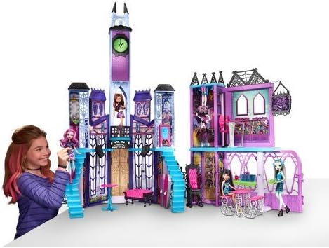 Brand New Monster High Haunted School Playset