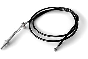 L-faster Cable de freno de tambor de rueda de scooter 120 cm o 130 cm o 180 cm para bicicleta Scooter motocicleta freno cable con resorte
