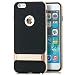 Produktbild Original Rock Apple iPhone 6 Plus / 6S Plus Hülle Silikon Case Premium Schutzhülle Back Cover (mit Standfuß) Gold