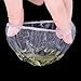 100PCS Disposable Hair Dyer Ear Protector Covers Shower Caps for Ears Clear