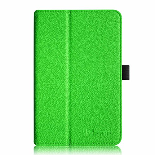 Fintie Acer Iconia Tab 8 A1-840 FHD Hülle – Hochwertige Kunstleder Slim Fit Stand Case Cover Schutzhülle Tasche Etui für Acer Iconia A1-840 FHD (8 Zoll) Tablet, Grün