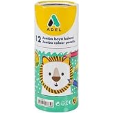 Adel 9520 Jumbo Hexa Boya Kalemi 12'li 44593