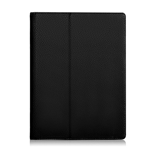 Lenovo Miix 320 hülle, IVSO hochwertiges PU Leder Etui hülle Tasche Case – mit Standfunktion, super 360° Anti-Wrestling, ist für Lenovo Miix 320 Tablet-PC perfekt geeignet (Für Lenovo Miix 320, Schwarz) - 3