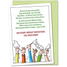 Suchergebnis Auf Amazonde Für Karte Abschied Kollege