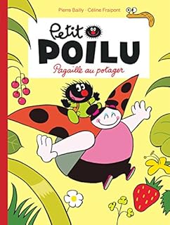 jaquette livre Petit Poilu - tome 3 - Pagaille au potager nouvelle maquette