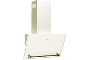 Klarstein Victoria köksfläkt - 60 cm, 336 m³/h luftflöde, A++ energieffektivitet, touch-kontrollpanel, LED-belysning, tyst 52