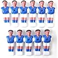 Generic 11pcs Foosball Man Table Guys Man Soccer Player Part - Blue
