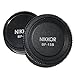 Produktbild Pixel bf-1 a Lens hinten Plus Camera Body Cap für Nikon D90 D7000 D5000 D3100 D3000 D700 D200 D3 D2 D80 Nikkor-Objektive, etc..