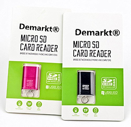 Demarkt Adapter Kartenleser T-Flash / TF Micro SD USB 2.0 Für win7 Lila 1 PC - 8