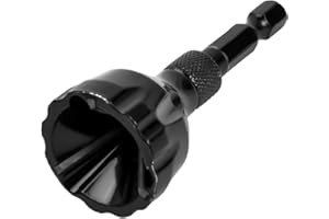 ROSEYAN Externes Entgraten Fasenwerkzeug, Sechskantschaft Entgratwerkzeug Außenfasen Schrauben Passend Abnehmbar Entgrater Metall Werkzeug für Entgraten Von Rohren Gewindestangen 3 mm bis 20 mm