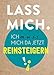 Produktbild Magnet - Lass mich. Ich muss mich da jetzt reinsteigern: Kühlschrankmagnet - Maße (BxH): 65 x 90mm