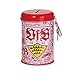 Produktbild VfB Stuttgart Spardose aus Metall / Sparbüchse ca. 12 x 8,5 cm mit Schloss GESCHENKIDEE