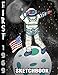 Produktbild FIRST 1969 SKETCHBOOK: Dabbing Astronaut/First Steps On The Moon/50th Anniversary/USA Flag/Art Blank Paper Drawing Pad/Scrap Book/8.5"x11" ... Kids School Supplies/Student Teacher/Doodling