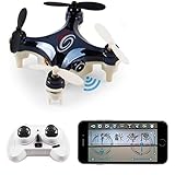 2016 Newest LIDI L7W(Better than CX10W) Mini WIFI FPV RC Quadcopter Drone for beginners, kids With 0.3MP HD Camera RC Aircraft-black/white random