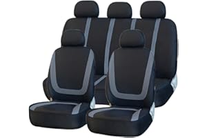 SNXLW 5 Places Universel Voiture Ensembles Housses Siège pour Renault Modus/Grand Modus 2004-2008 2009 2010 2011 2012 Housses Siege Avant Arrière Auto Accessori,A