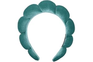 BOTTEGA DELLA PRINCIPESSA Diadema de Maquillaje Acolchada, Diademas Faciales de Spa, Diadema de Esponja para Lavar la Cara; Diadema para skincare 1 unidad