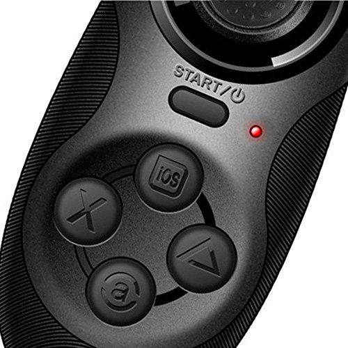 PTCM Mini Bluetooth senza fili regolatore del gioco per Smart Phone Gamepad Joystick per occhiali 3D VR, iPhone, Samsung, Tablet PC controller di gioco TV + cavo