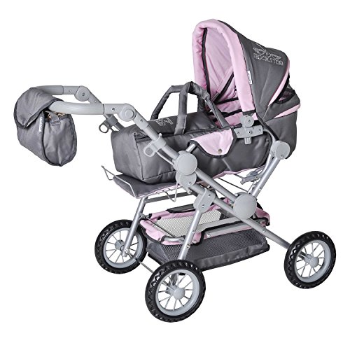 Imagen 7 de Knorrtoys.com 10410 Twingo S Rockstar - Cochecito de paseo para muñecas en color gris