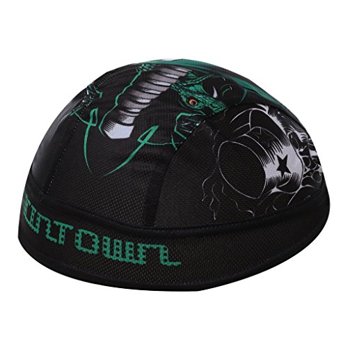 GWELL Bandana Cap Atmungsaktiv Kopftuch Skelette Leopard Bikertuch UV Schutz Fahrrad Erwachsene Radsport - 3