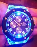 New Coss LED Light Display Analogue Sports Quartz Watch (Unisex)
